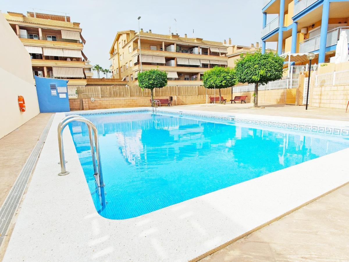 Global Properties, Apartamento Con Piscina Y Terraza En Canet Playa كانيت ذي بيرينغير المظهر الخارجي الصورة