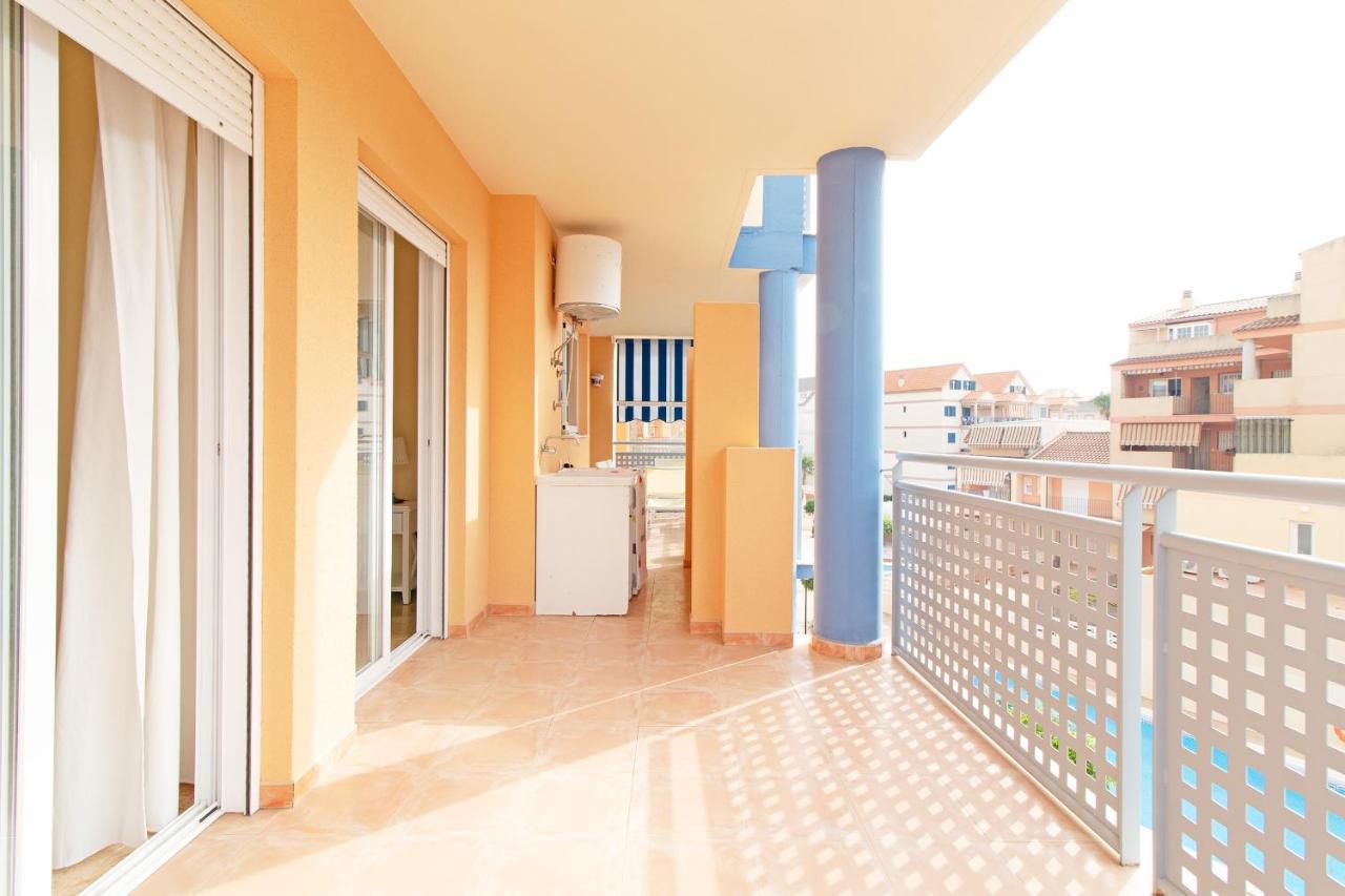 Global Properties, Apartamento Con Piscina Y Terraza En Canet Playa كانيت ذي بيرينغير المظهر الخارجي الصورة