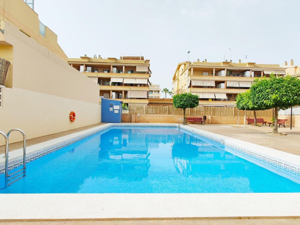 Global Properties, Apartamento Con Piscina Y Terraza En Canet Playa كانيت ذي بيرينغير المظهر الخارجي الصورة