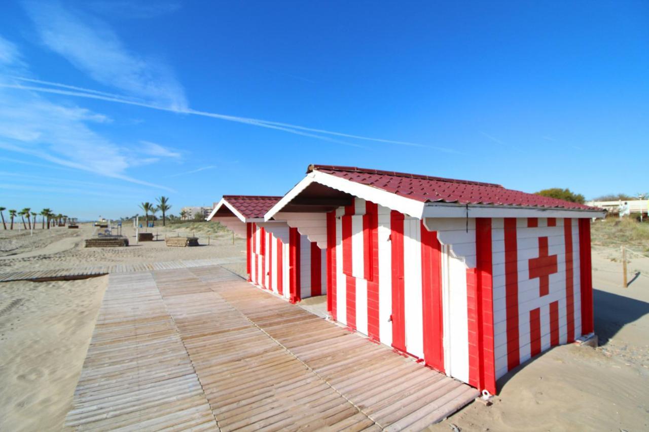 Global Properties, Apartamento Con Piscina Y Terraza En Canet Playa كانيت ذي بيرينغير المظهر الخارجي الصورة